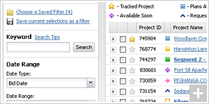 Customizable Project Filters