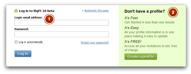 The Login Page