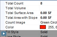 Efficiently count items on a drawing using a count takeoff